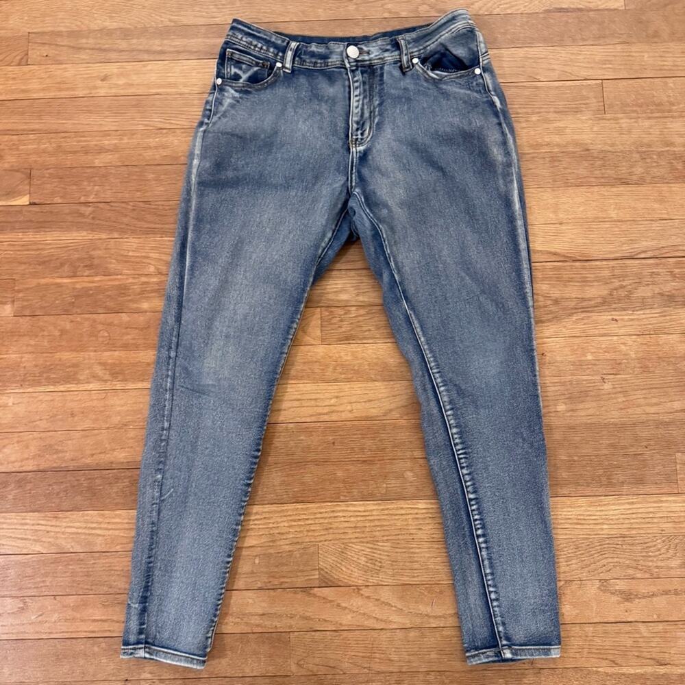 LING COLLECTION women's skinny high-rise denim jeans pants size 8/29
b65